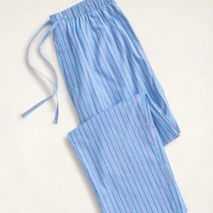Brooks Brothers Oxford Striped Pajama Lounge Pants XL 40-44 Blue Stripe BNWT SO